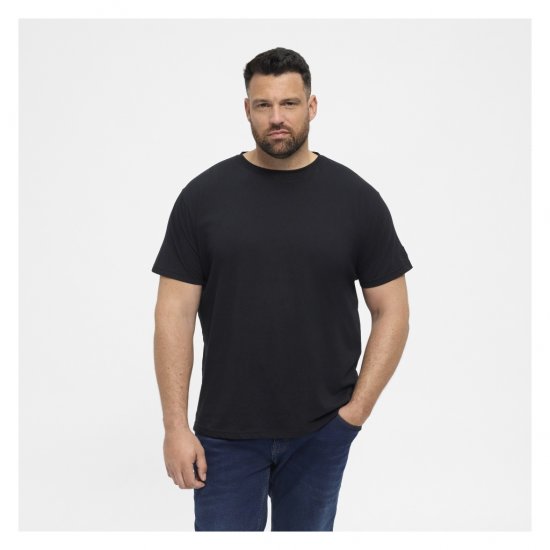 North Latitude T-Shirt O-Neck Black - Trička - Trička nadměrné velikosti - 2XL-14XL