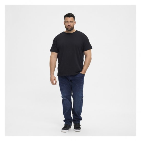 North Latitude T-Shirt O-Neck Black - Trička - Trička nadměrné velikosti - 2XL-14XL