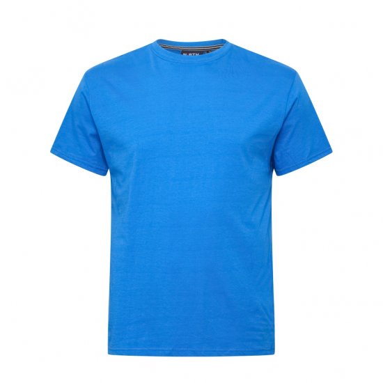 North Latitude T-Shirt O-Neck Cobolt Blue - Trička - Trička nadměrné velikosti - 2XL-14XL
