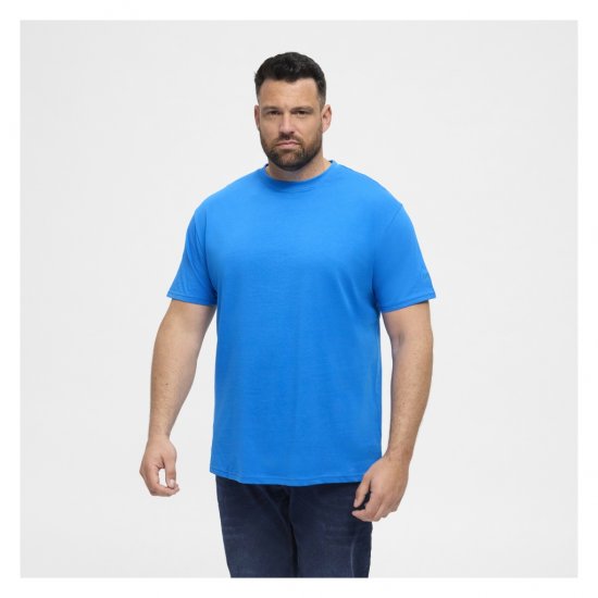 North Latitude T-Shirt O-Neck Cobolt Blue - Trička - Trička nadměrné velikosti - 2XL-14XL