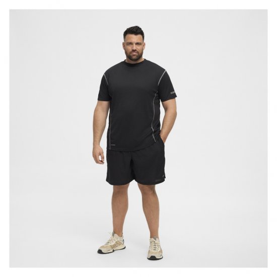 North Latitude Sport Tech T-Shirt Black - Trička - Trička nadměrné velikosti - 2XL-14XL