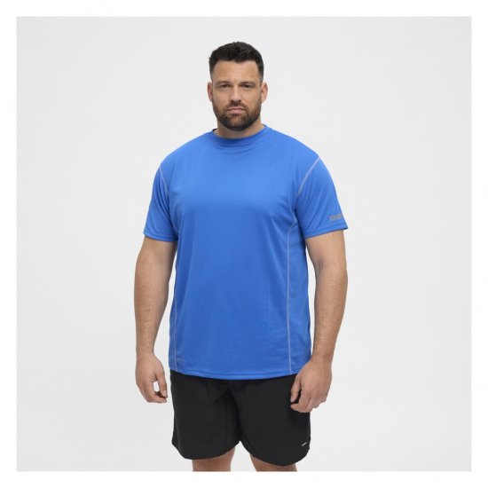 North Latitude Sport Tech T-Shirt Cobolt Blue - Trička - Trička nadměrné velikosti - 2XL-14XL