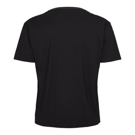 North Latitude Pyjama T-Shirt V-Neck Short Sleeve Black - Pyžama/oblečení pro volný čas - Pyžama/oblečení pro volný čas 2XL-10XL
