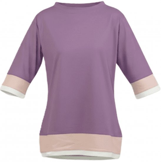 Nora Mikken ANNELI T-Shirt Purple - Trička - 