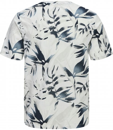 Jack & Jones Honolulu T-Shirt White - Trička - Trička nadměrné velikosti - 2XL-14XL