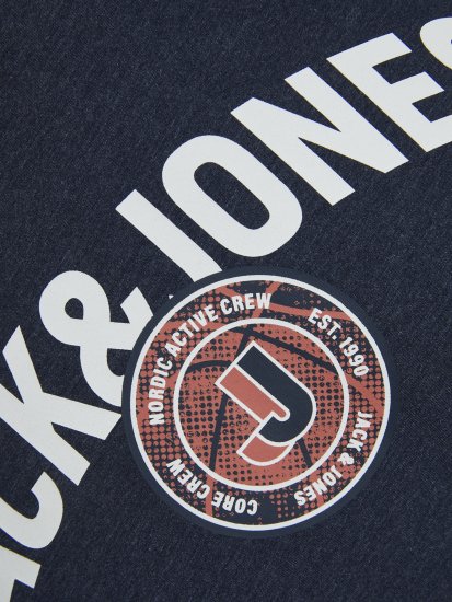 Jack & Jones Ounce T-Shirt Navy - Trička - Trička nadměrné velikosti - 2XL-14XL