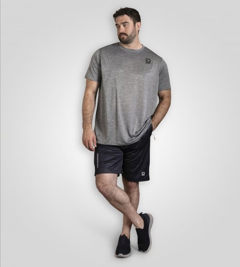 D555 Retford T-Shirt Lightweight Peach Finished Grey - Trička - Trička nadměrné velikosti - 2XL-14XL