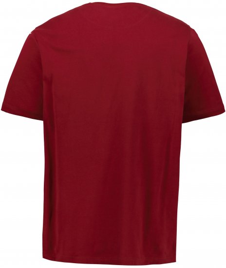 JP1880 AC/DC T-Shirt Rust Red - Trička s kapelami - 