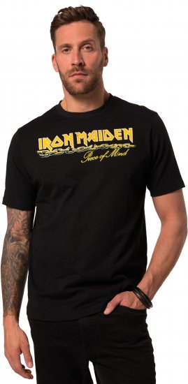 JP1880 Iron Maiden Piece Of Mind T-Shirt Black - Trička s kapelami - 