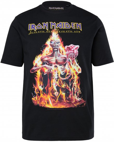 JP1880 Iron Maiden Seventh Son T-Shirt Black - Trička s kapelami - 
