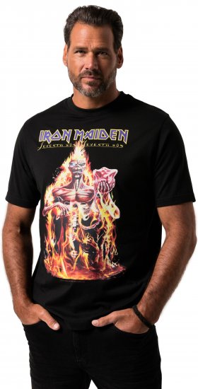 JP1880 Iron Maiden Seventh Son T-Shirt Black - Trička s kapelami - 