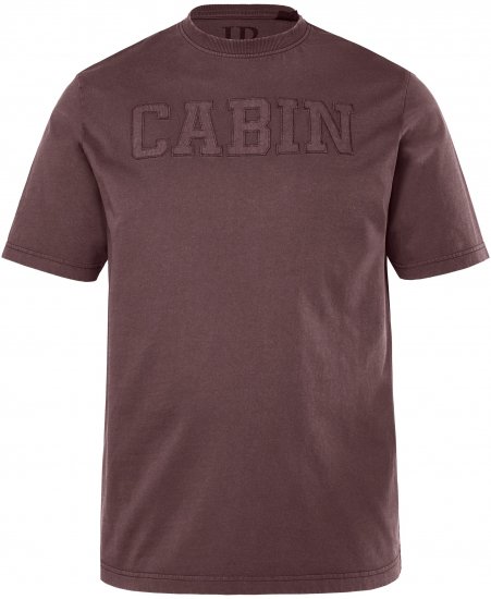 JP1880 T-Shirt Cabin Vintage Mocha TALL - PÁNSKÉ OBLEČENÍ MT-6XLT - TALL-velikosti