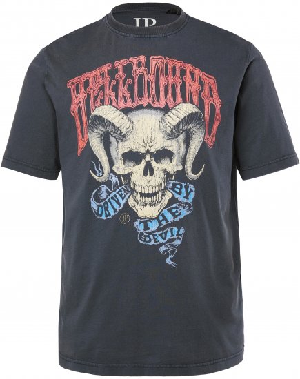 JP1880 T-Shirt Driven By The Devil Black - Trička - Trička nadměrné velikosti - 2XL-14XL