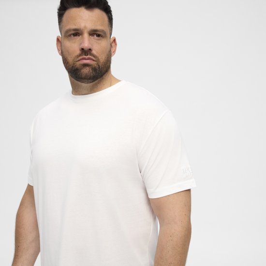 North Latitude T-Shirt O-Neck White TALL - TALL trička - Prodloužená pánská trička