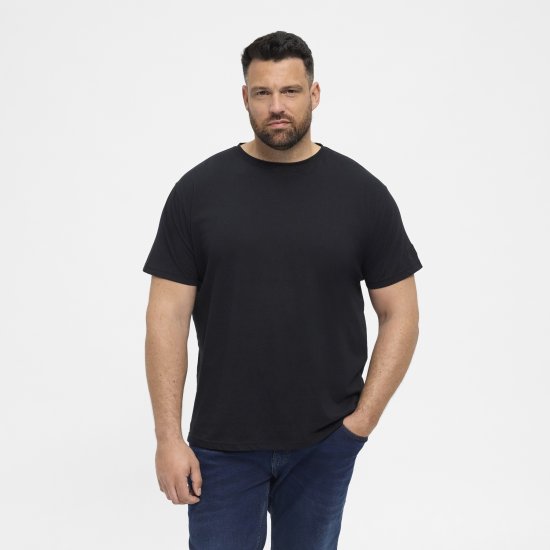 North Latitude T-Shirt O-Neck Black TALL - TALL trička - Prodloužená pánská trička