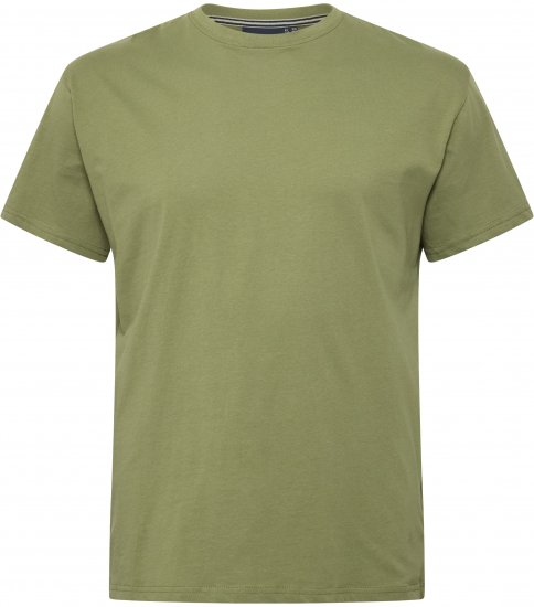 North Latitude T-Shirt O-Neck Olive Green TALL - TALL trička - Prodloužená pánská trička