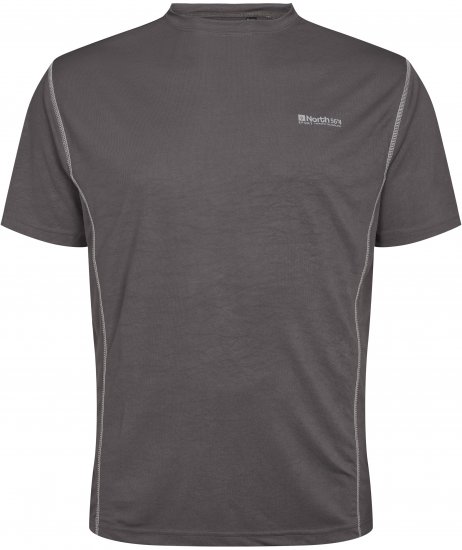 North Latitude T-Shirt Tech Grey TALL - PÁNSKÉ OBLEČENÍ MT-6XLT - TALL-velikosti