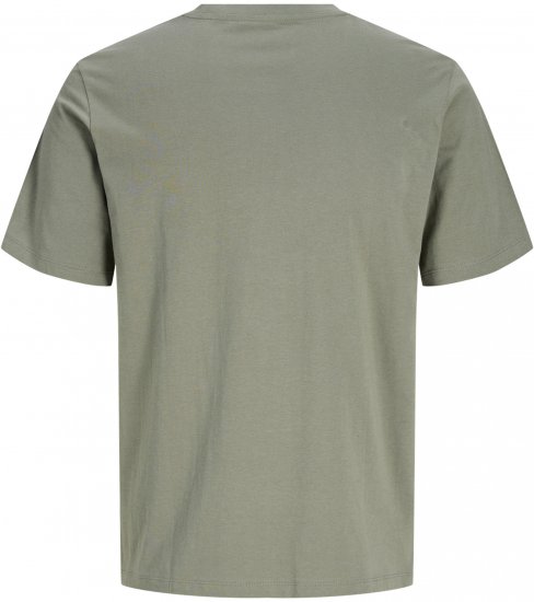 Jack & Jones Kevin Tričko Šedé - Trička - Trička nadměrné velikosti - 2XL-14XL