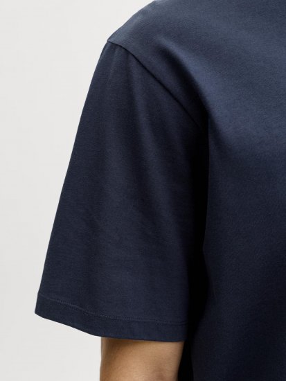 Jack & Jones Dover Denim O-Neck T-Shirt Blue - Trička - Trička nadměrné velikosti - 2XL-14XL