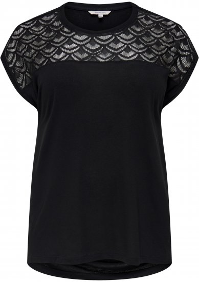 Only Carmakoma Flake Top Black - Topy - 