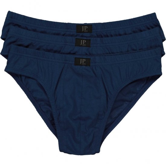 JP1880 Slips OEKO-TEX 3-Pack Blue - Spodní prádlo - Spodní Prádlo Nadměrné Velikosti 2XL-8XL