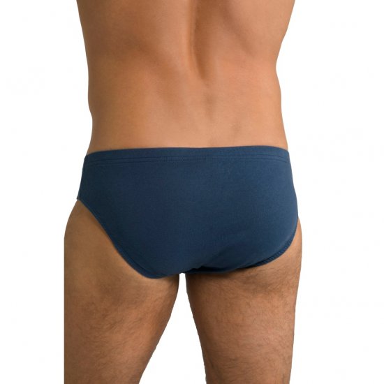 JP1880 Slips OEKO-TEX 3-Pack Blue - Spodní prádlo - Spodní Prádlo Nadměrné Velikosti 2XL-8XL