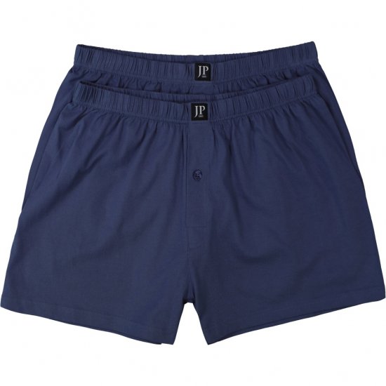 JP1880 Boxershorts OEKO-TEX Soft Stretch Blue - Spodní prádlo - Spodní Prádlo Nadměrné Velikosti 2XL-8XL