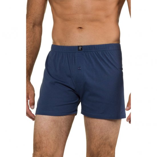 JP1880 Boxershorts OEKO-TEX Soft Stretch Blue - Spodní prádlo - Spodní Prádlo Nadměrné Velikosti 2XL-8XL
