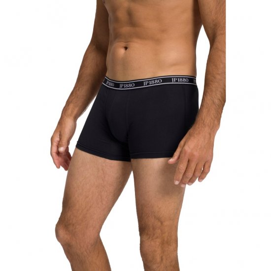 JP1880 Boxershorts Flexnamic 2-Pack Black - Spodní prádlo - Spodní Prádlo Nadměrné Velikosti 2XL-8XL