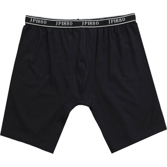 JP1880 Boxers Flexnamic OEKO-TEX Long Black - Spodní prádlo - Spodní Prádlo Nadměrné Velikosti 2XL-8XL