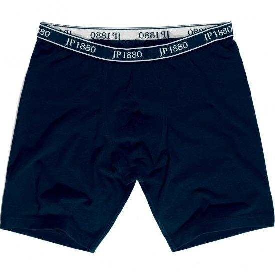 JP1880 Boxers Long OEKO-TEX Flexnamic Navy - Spodní prádlo - Spodní Prádlo Nadměrné Velikosti 2XL-8XL
