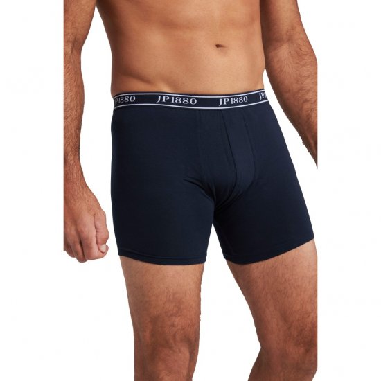 JP1880 Boxershorts FLEXNAMIC 2-Pack Dark Navy - Spodní prádlo - Spodní Prádlo Nadměrné Velikosti 2XL-8XL