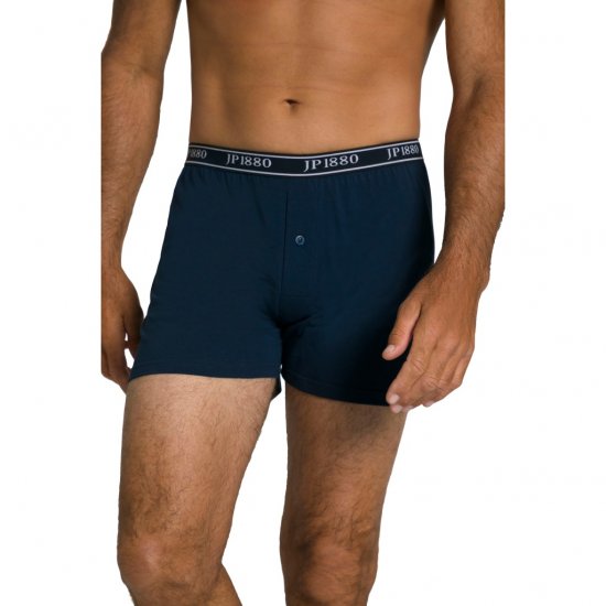 JP1880 Boxershorts FLEXNAMIC 2-Pack Blue - Spodní prádlo - Spodní Prádlo Nadměrné Velikosti 2XL-8XL
