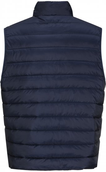 Jack & Jones Louis Light Bodywarmer Puffer Gilet Navy - Vesty - Vesty ve velkých velikostech