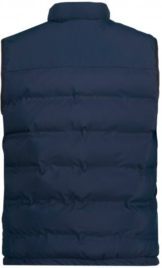 JP1880 Quilted Gilet Stand-up Collar Navy - Bundy - Bundy Nadměrné Velikosti - 2XL-8XL