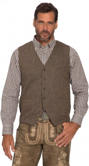 JP1880 Vest Tweed Wool Blend Traditional Light Brown - Slavnostní oblečení - Slavnostní oblečení – Oslavujte stylově a pohodlně