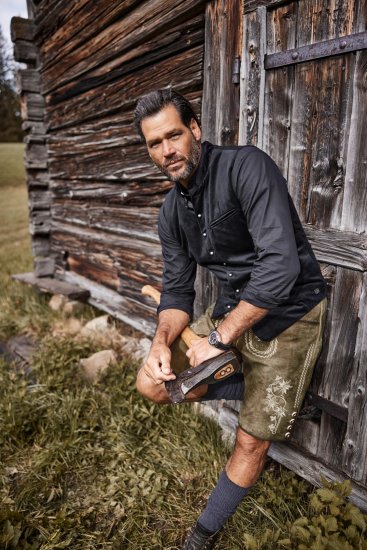 JP1880 Velvet Vest Traditional Black - Slavnostní oblečení - Slavnostní oblečení – Oslavujte stylově a pohodlně