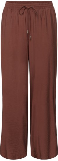 Kaffe Curve Emilia Wide Pants Henna Brown - Kalhoty - 