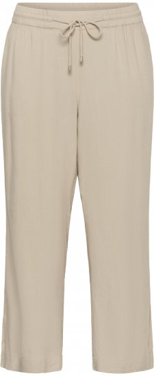 Kaffe Curve Mille Wide Pants Feather Grey - Látkové kalhoty - 