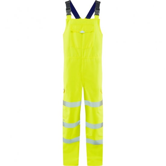 Leo Northam Ecoviz 15K Performance+ Bib & Brace Hi-Vis Yellow - Pracovní Oděvy - Pracovní Oděvy 3XL-6XL