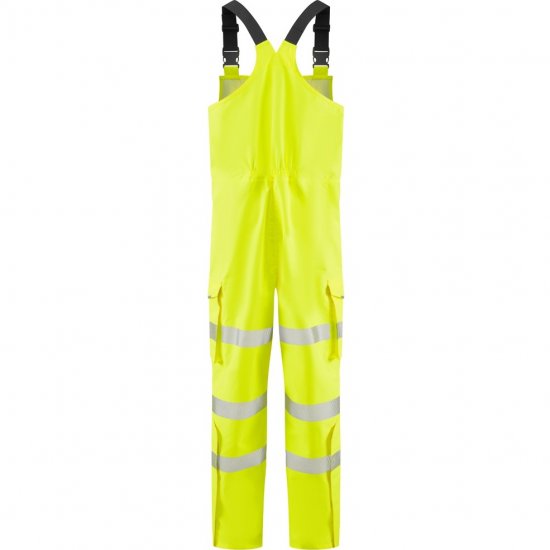 Leo Northam Ecoviz 15K Performance+ Bib & Brace Hi-Vis Yellow - Pracovní oděvy - Pracovní Oděvy 3XL-6XL