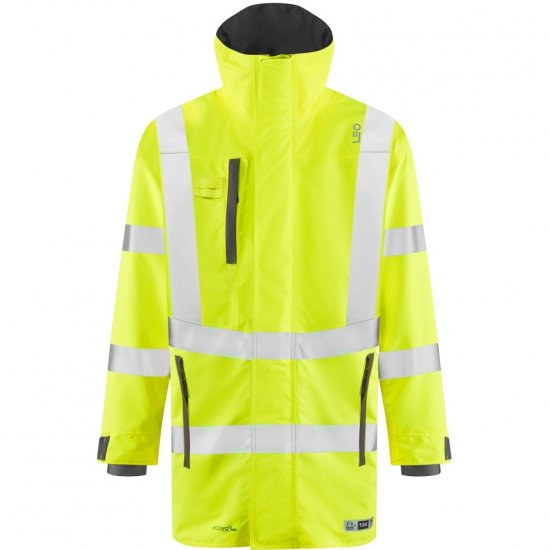 Leo Eastleigh Ecoviz 10K Performance Breathable Anorak Hi-Vis Yellow - Pracovní oděvy - Pracovní Oděvy 3XL-6XL
