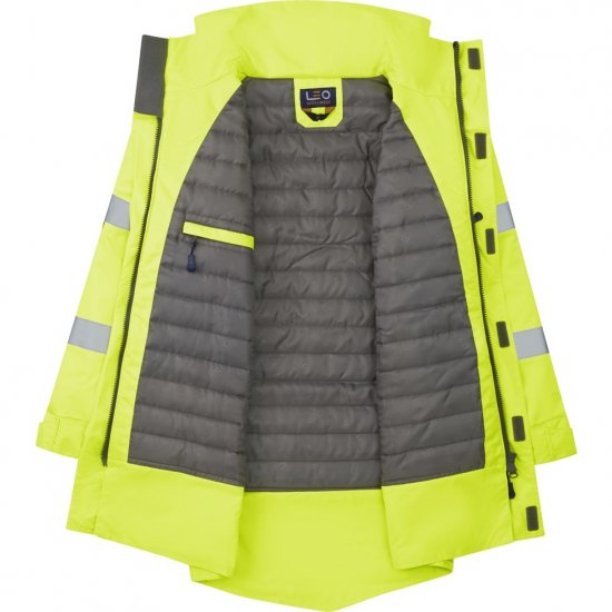 Leo Marwood EcoViz 4K Superior Baffle Lined Anorak - Pracovní oděvy - Pracovní Oděvy 3XL-6XL