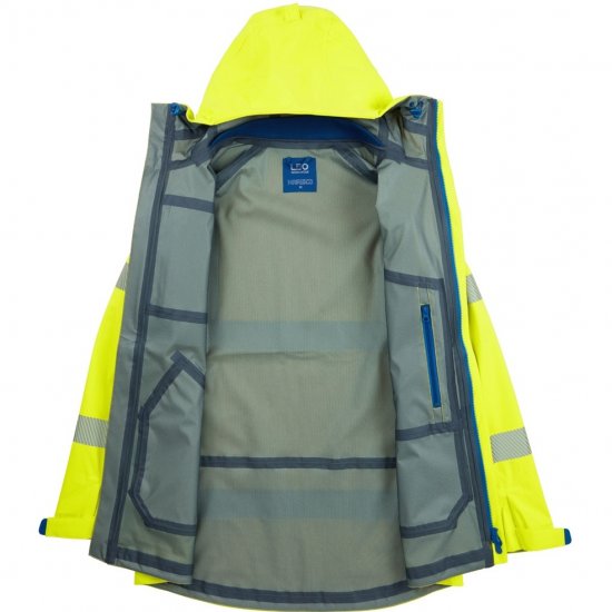 Leo Marisco LTEC 20K High Performance Breathable Waterproof Hi-Vis Yellow - Pracovní oděvy - Pracovní Oděvy 3XL-6XL