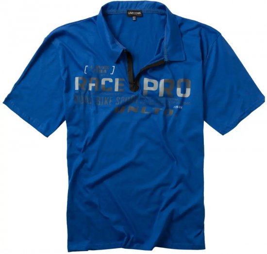 Lavecchia 2030 Polo Shirt Short Sleeve Royal Blue - Polokošile - Polokošile 2XL-8XL - Trička s límečkem 2XL-8XL