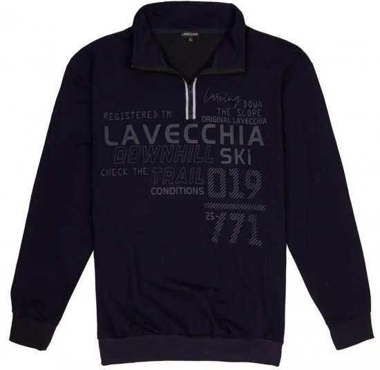 Lavecchia 2029 Sweatshirt Navy - Mikiny & mikiny s kapucí - Mikiny & Mikiny s kapucí 2XL-12XL