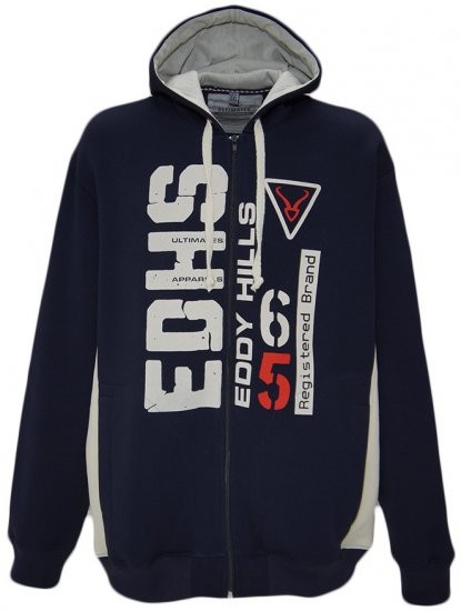 EDDY HILLS EDHS Hoodie Navy - Mikiny & mikiny s kapucí - Mikiny & Mikiny s kapucí 2XL-12XL