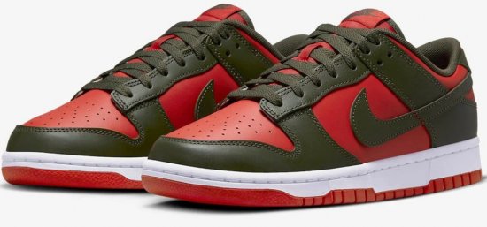 Nike Dunk Low Red Sneakers - Pánská obuv 40-52 - 