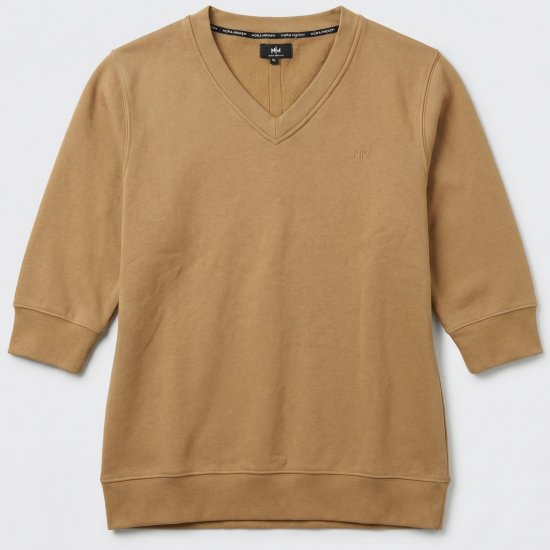 Nora Mikken GELINA Sweater Camel - DÁMSKÉ OBLEČENÍ XS-XXL - 