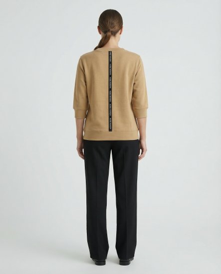 Nora Mikken GELINA Sweater Camel - DÁMSKÉ OBLEČENÍ XS-XXL - 